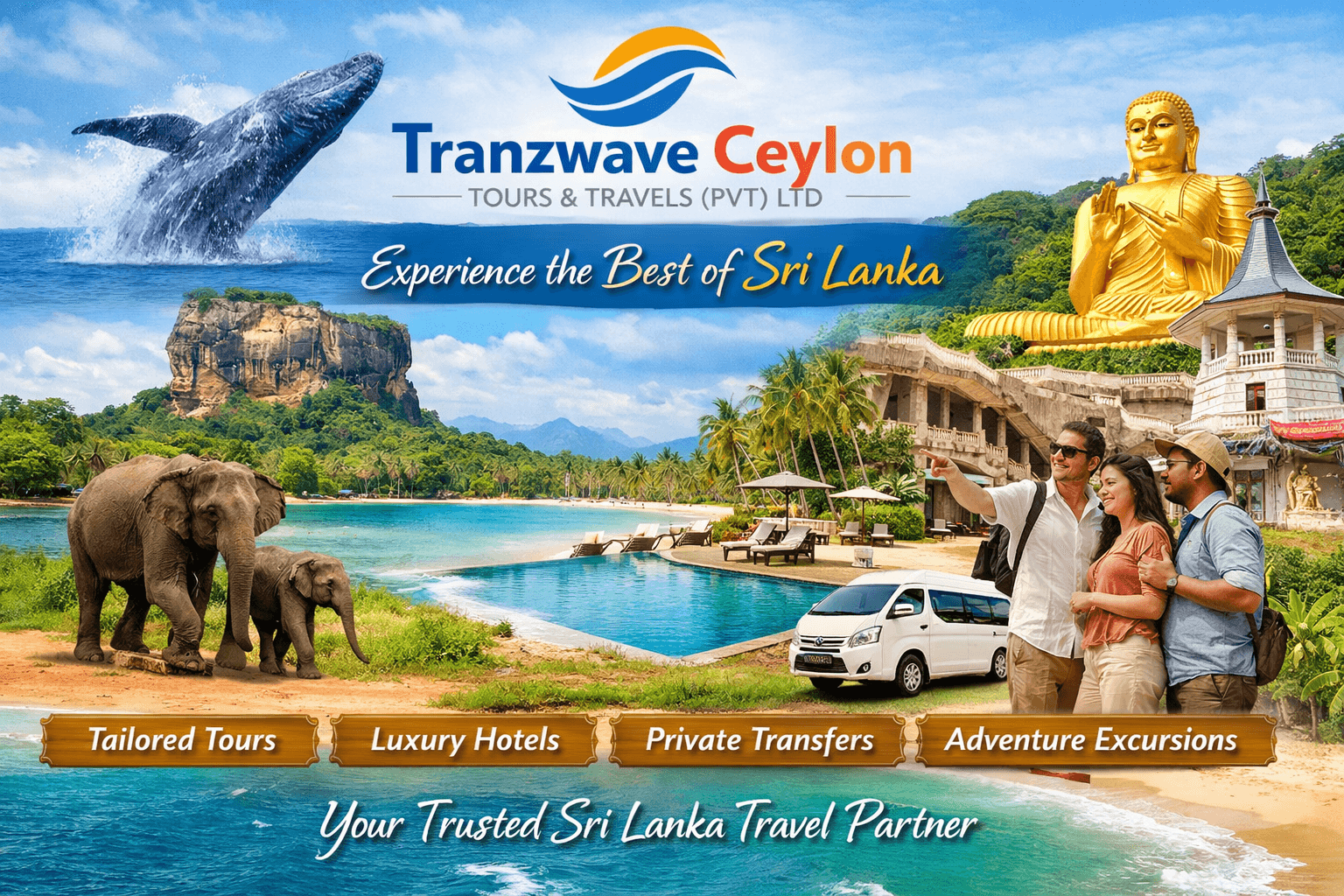 Tranzwave DMC team in Sri Lanka