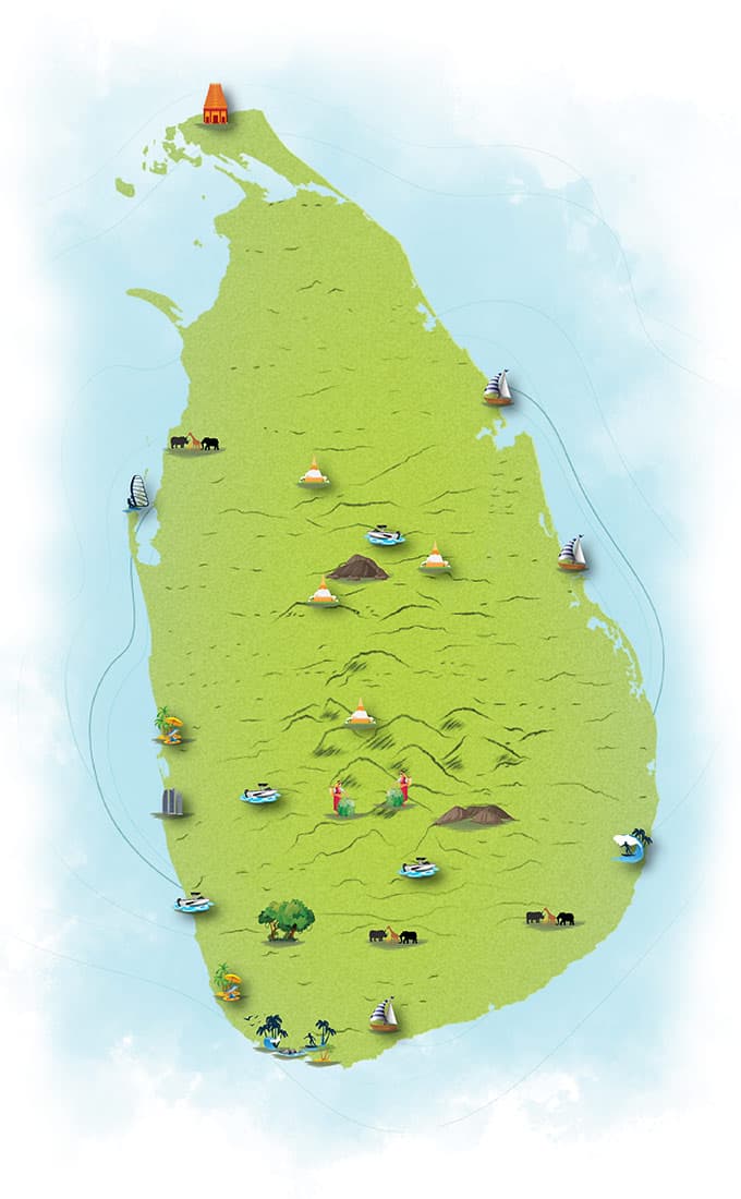 Sri Lanka Map